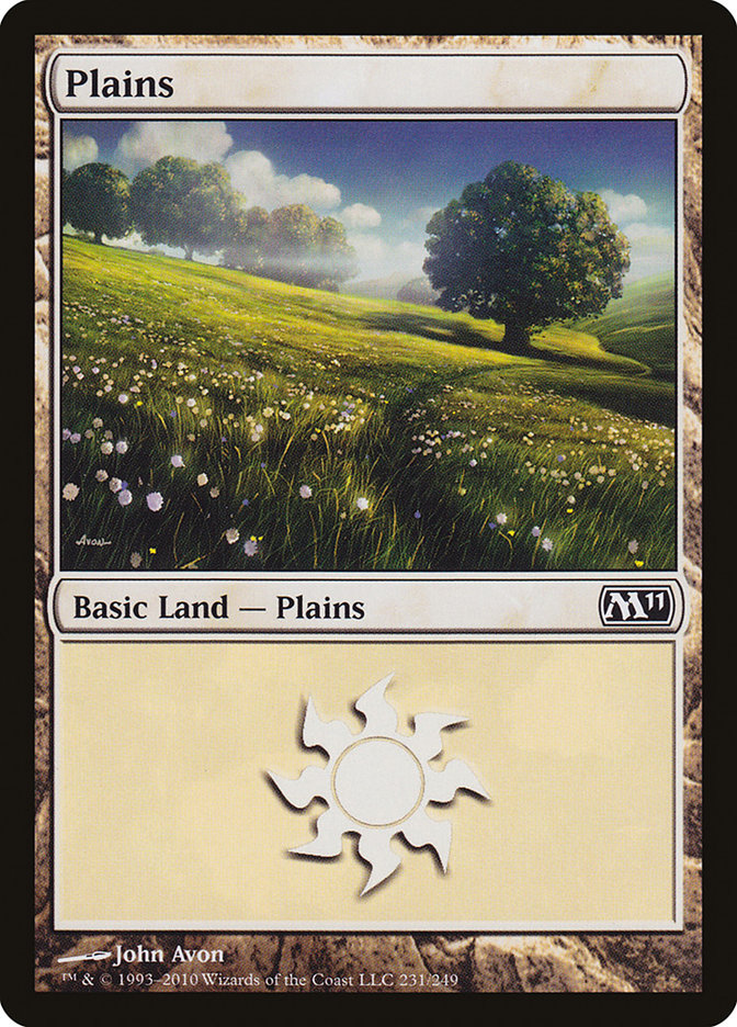Plains (231) [Magic 2011] | Yard's Games Ltd