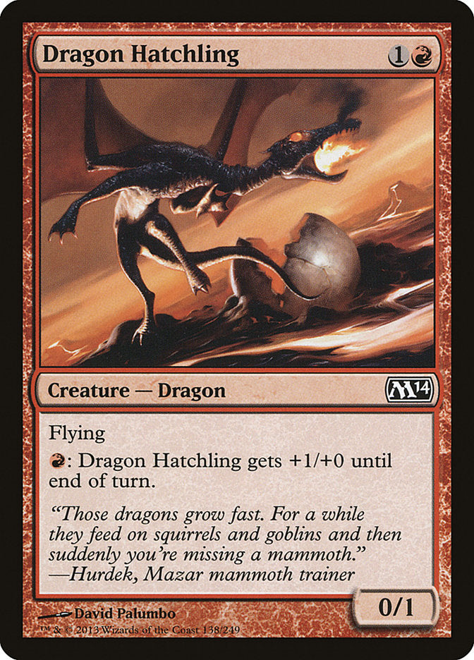 Dragon Hatchling [Magic 2014] | Yard's Games Ltd