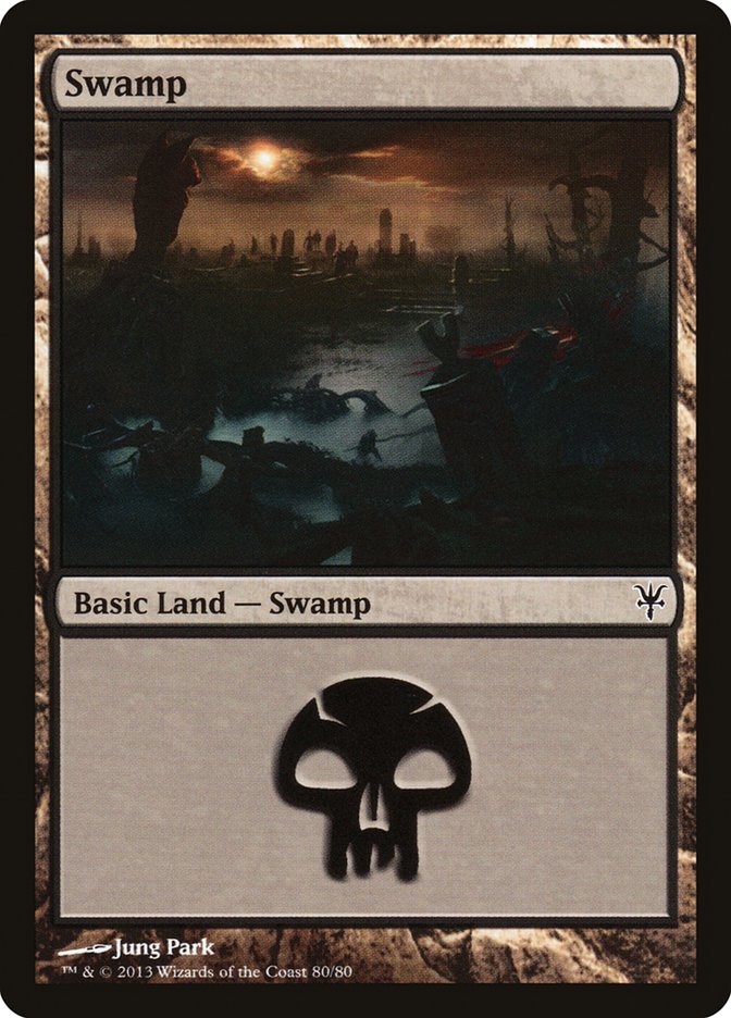 Swamp (80) [Duel Decks: Sorin vs. Tibalt] | Yard's Games Ltd