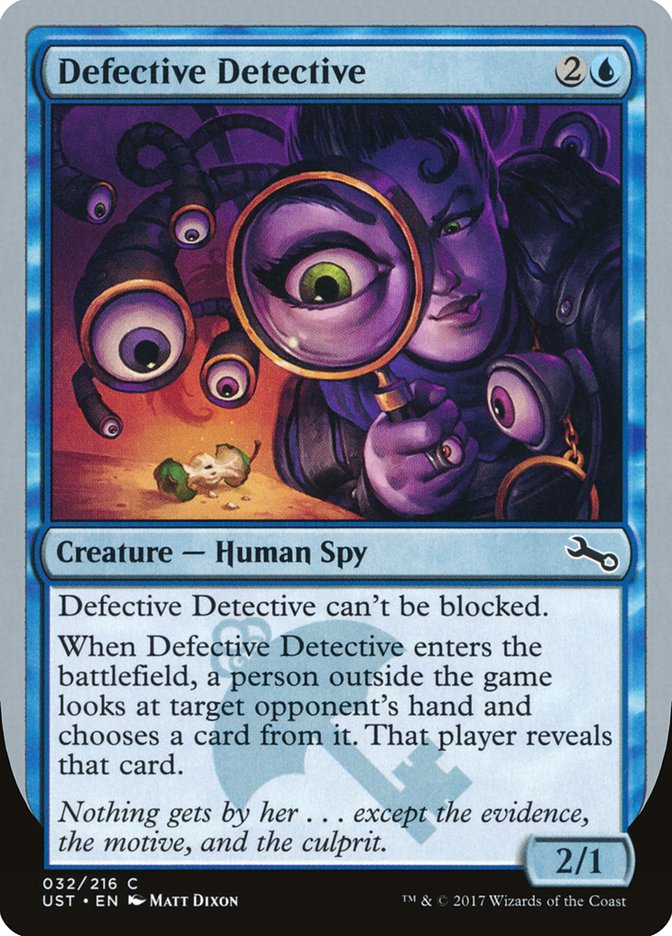 Defective Detective [Unstable] | Yard's Games Ltd