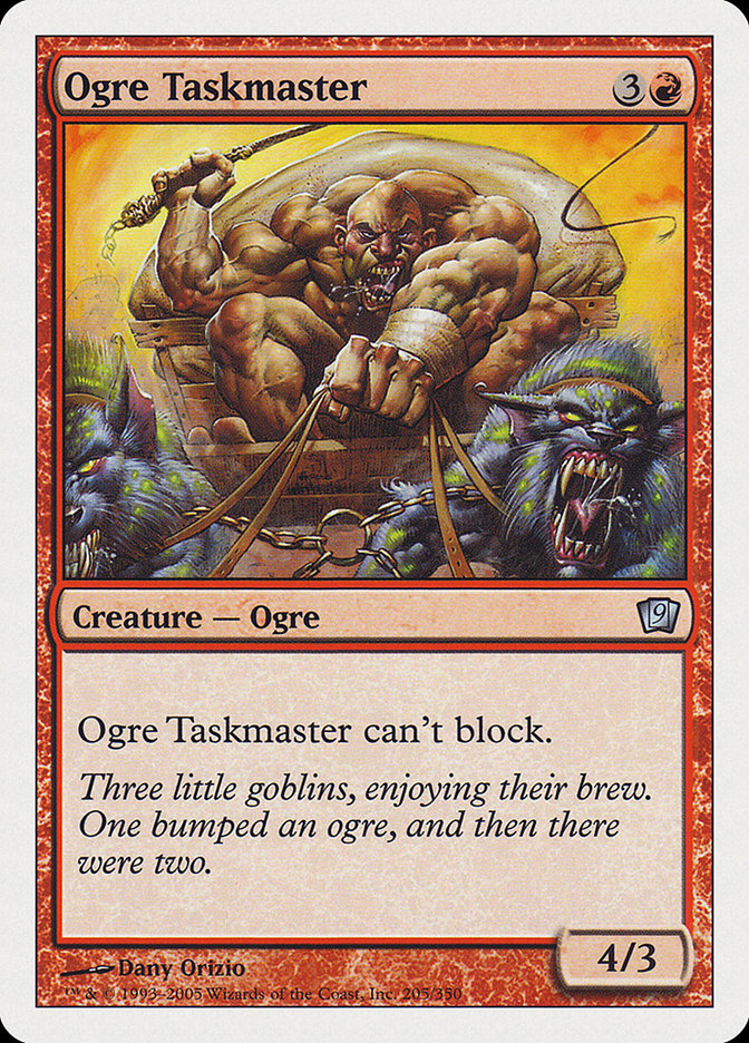Ogre Taskmaster [Ninth Edition] | Yard's Games Ltd