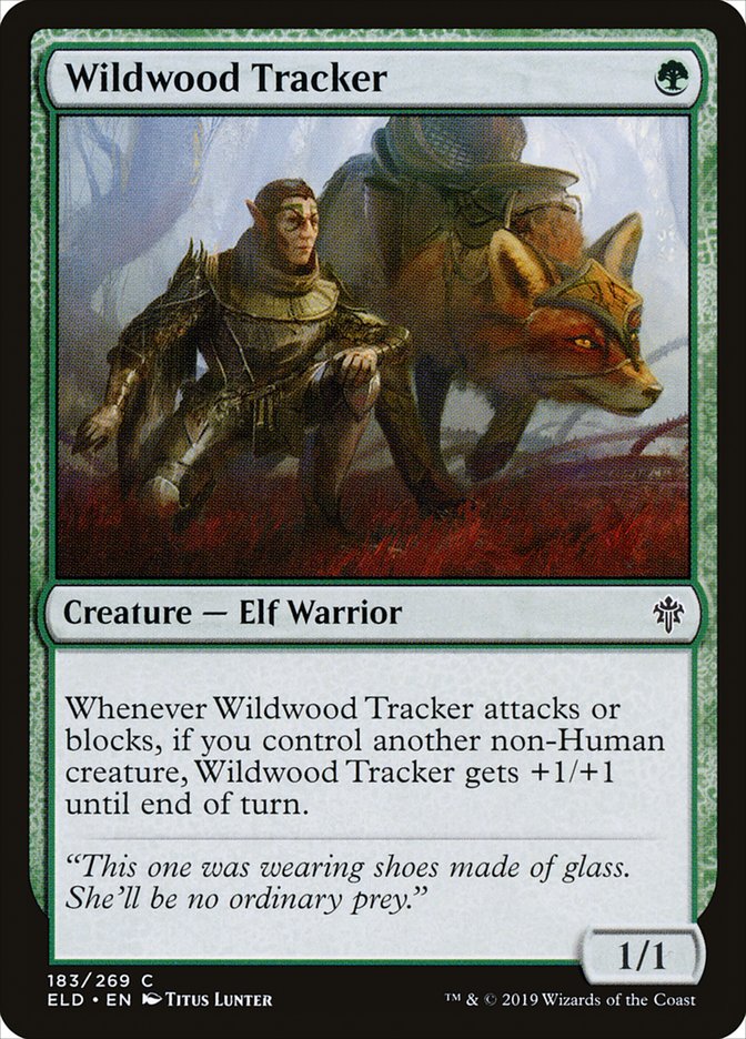 Wildwood Tracker [Throne of Eldraine] | Yard's Games Ltd