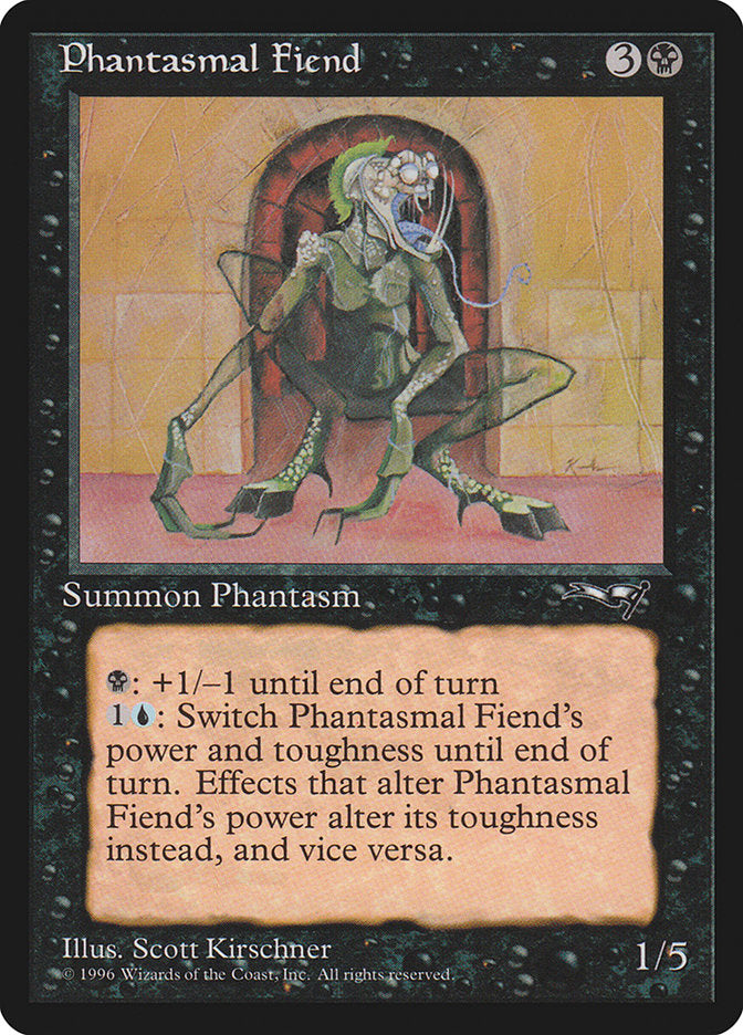 Phantasmal Fiend (Standing) [Alliances] | Yard's Games Ltd