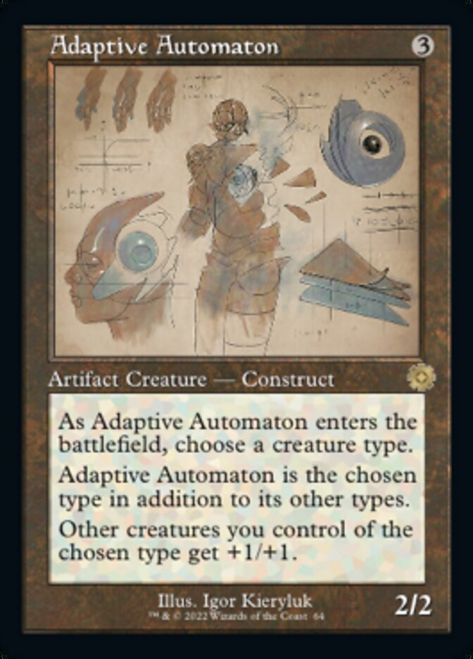 Adaptive Automaton (Retro Schematic) [The Brothers' War Retro Artifacts] | Yard's Games Ltd
