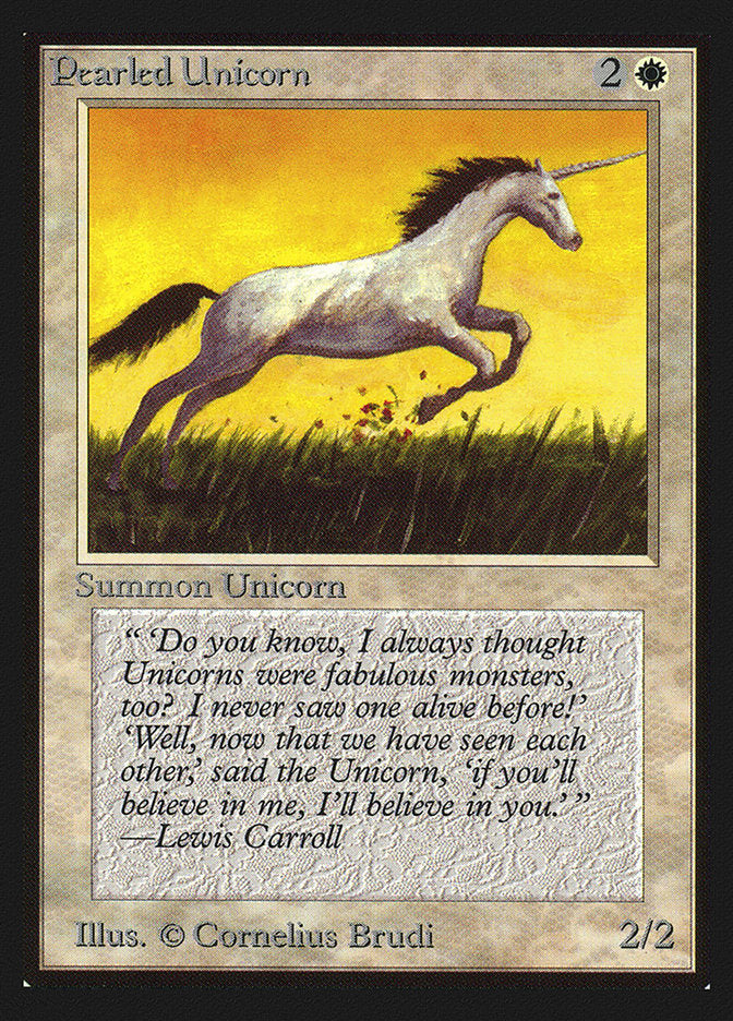Pearled Unicorn [International Collectors' Edition] | Yard's Games Ltd