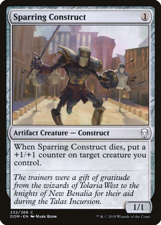 Sparring Construct [Dominaria] | Yard's Games Ltd