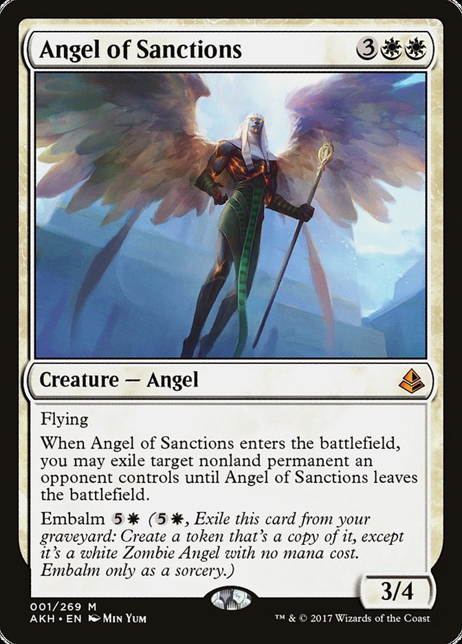 Angel of Sanctions [Amonkhet] | Yard's Games Ltd