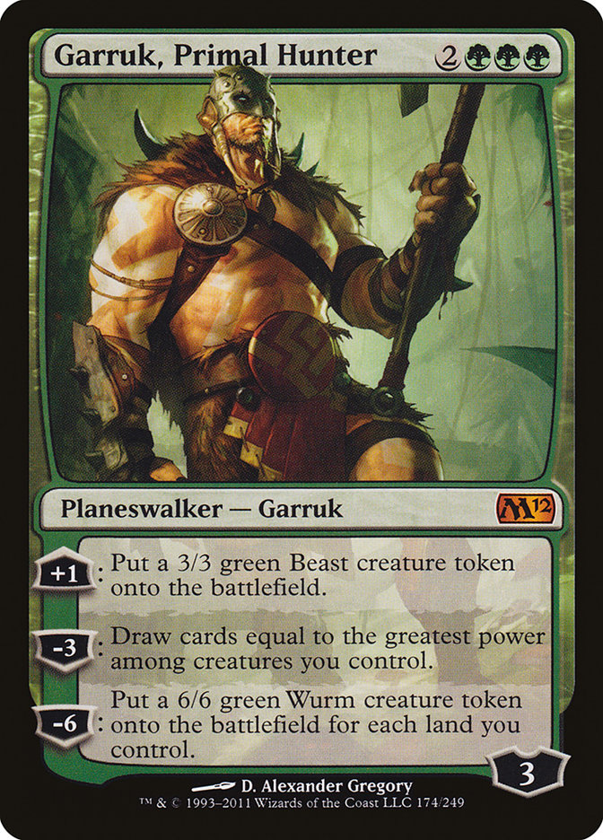 Garruk, Primal Hunter [Magic 2012] | Yard's Games Ltd