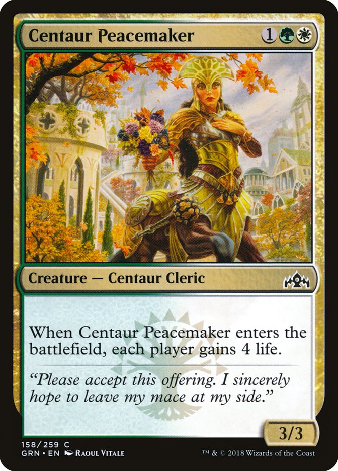 Centaur Peacemaker [Guilds of Ravnica] | Yard's Games Ltd