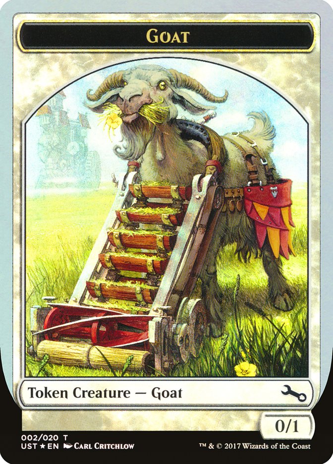 Goat Token [Unstable Tokens] | Yard's Games Ltd