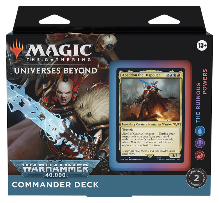 Warhammer 40,000 - Commander Deck (The Ruinous Powers)