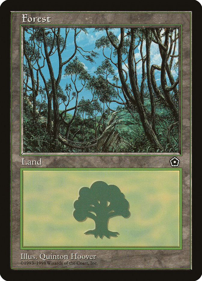 Forest (Signature on Left) [Portal Second Age] | Yard's Games Ltd