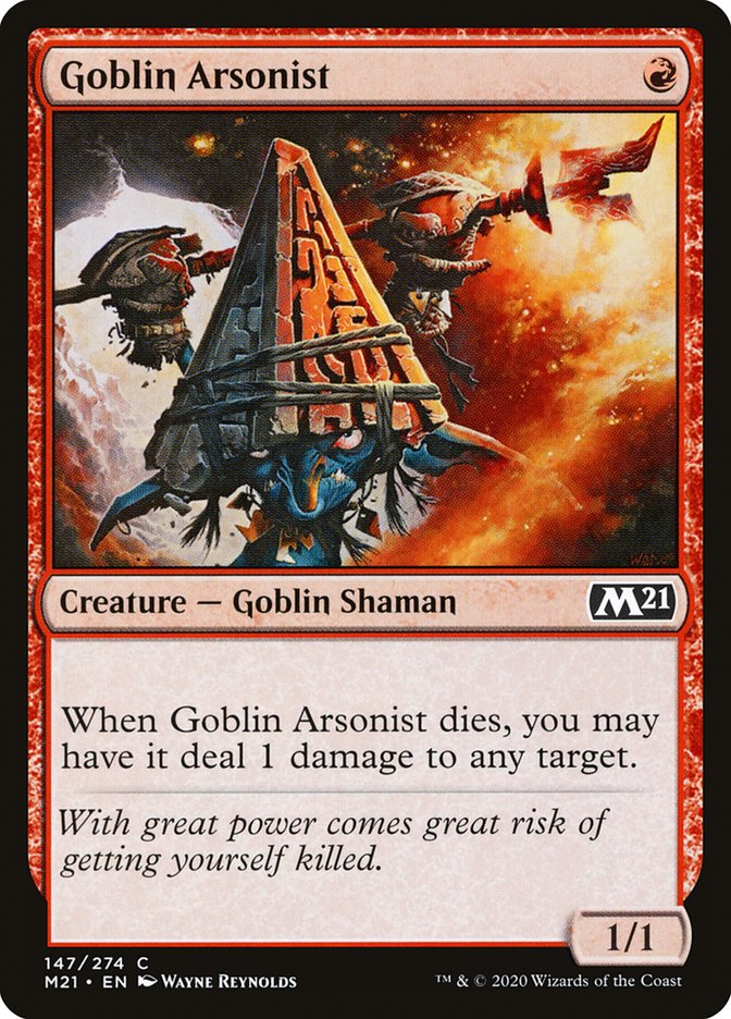 Goblin Arsonist [Core Set 2021] | Yard's Games Ltd