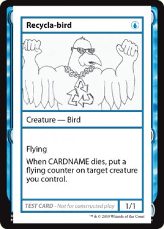 Recycla-bird (2021 Edition) [Mystery Booster Playtest Cards] | Yard's Games Ltd
