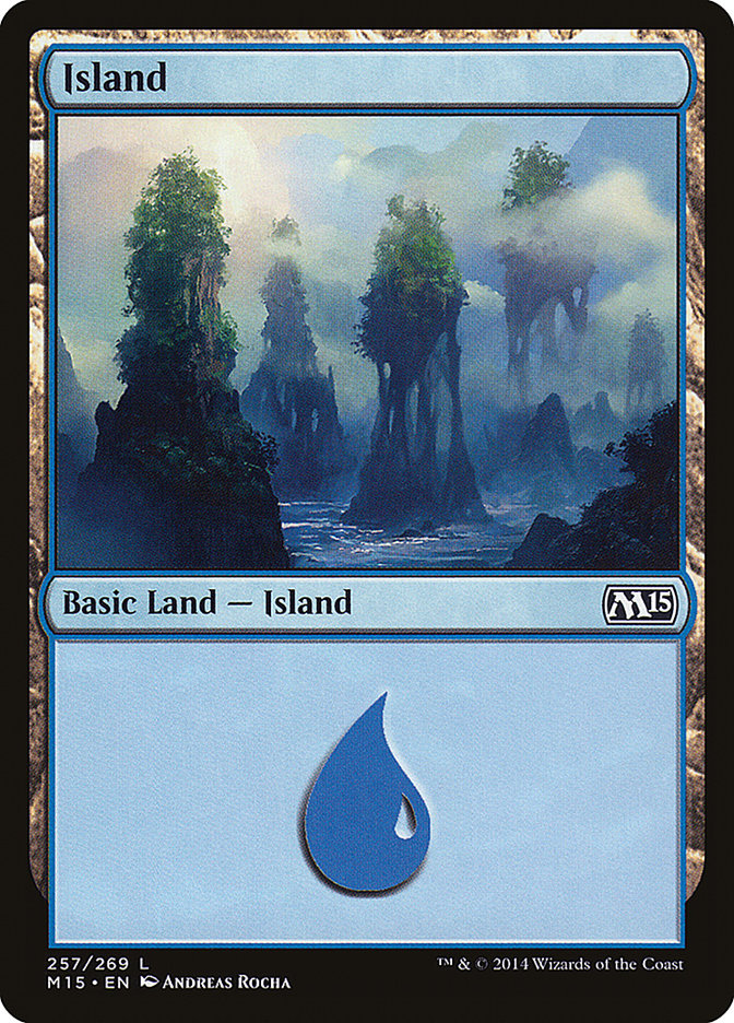 Island (257) [Magic 2015] | Yard's Games Ltd