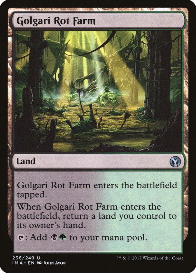 Golgari Rot Farm [Iconic Masters] | Yard's Games Ltd