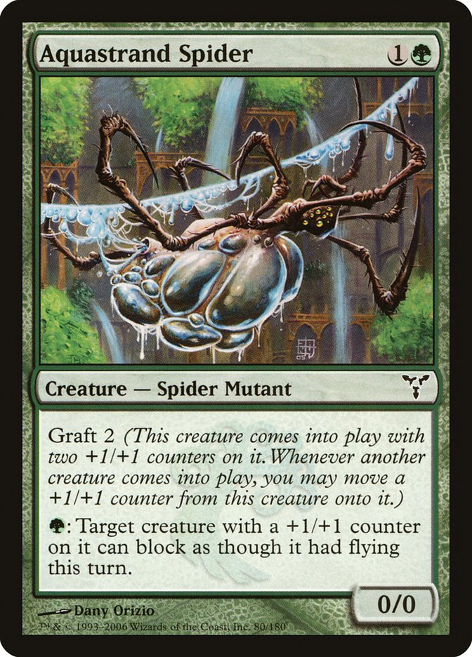 Aquastrand Spider [Dissension] | Yard's Games Ltd