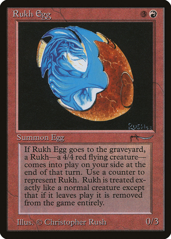 Rukh Egg (Dark Mana Cost) [Arabian Nights] | Yard's Games Ltd