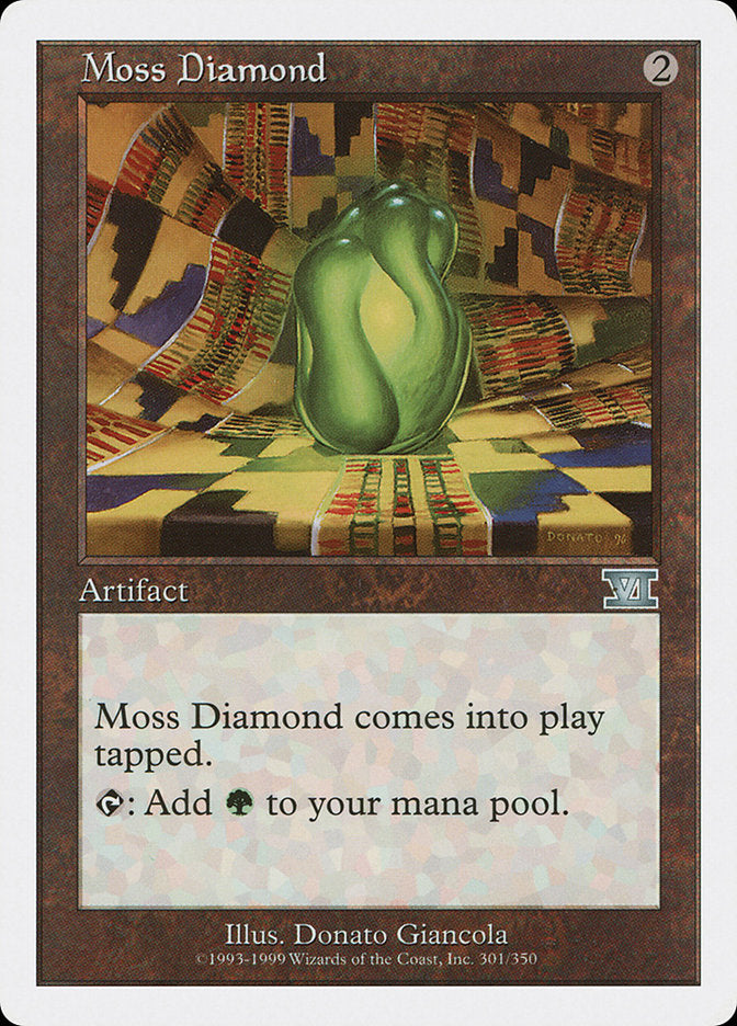 Moss Diamond [Classic Sixth Edition] | Yard's Games Ltd