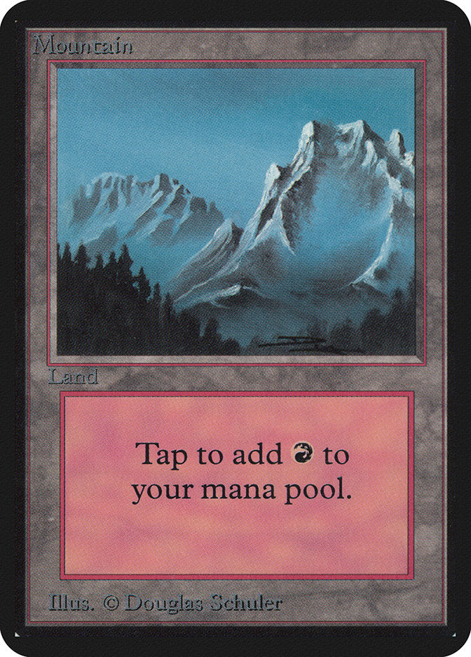 Mountain (293) [Alpha Edition] | Yard's Games Ltd