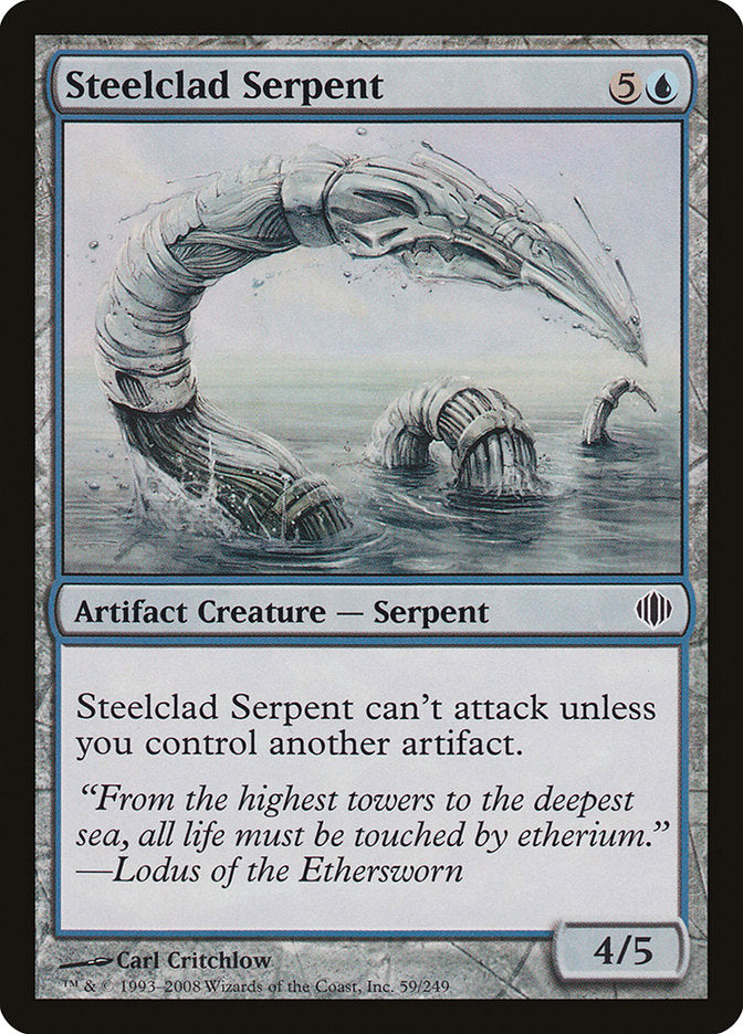 Steelclad Serpent [Shards of Alara] | Yard's Games Ltd