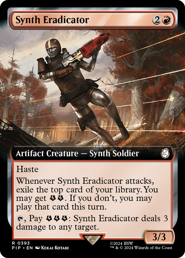 Synth Eradicator (Extended Art) [Fallout] | Yard's Games Ltd