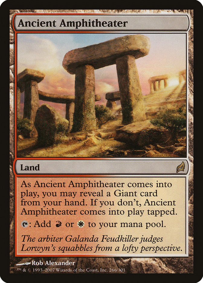 Ancient Amphitheater [Lorwyn] | Yard's Games Ltd