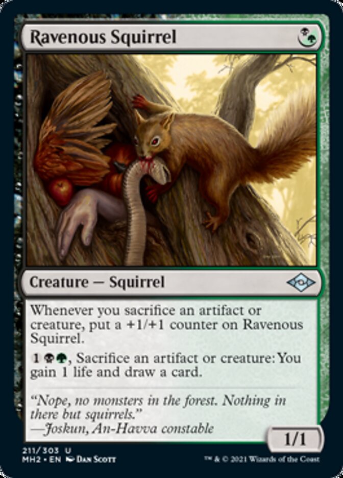 Ravenous Squirrel [Modern Horizons 2] | Yard's Games Ltd