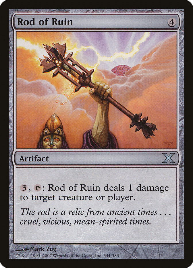 Rod of Ruin [Tenth Edition] | Yard's Games Ltd