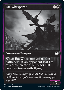 Bat Whisperer [Innistrad: Double Feature] | Yard's Games Ltd