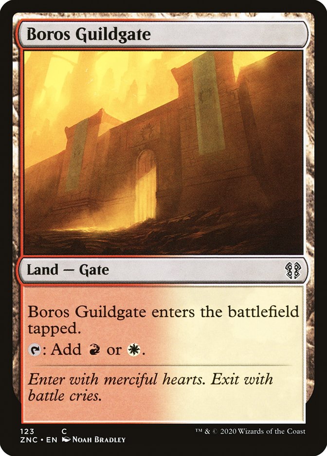 Boros Guildgate [Zendikar Rising Commander] | Yard's Games Ltd