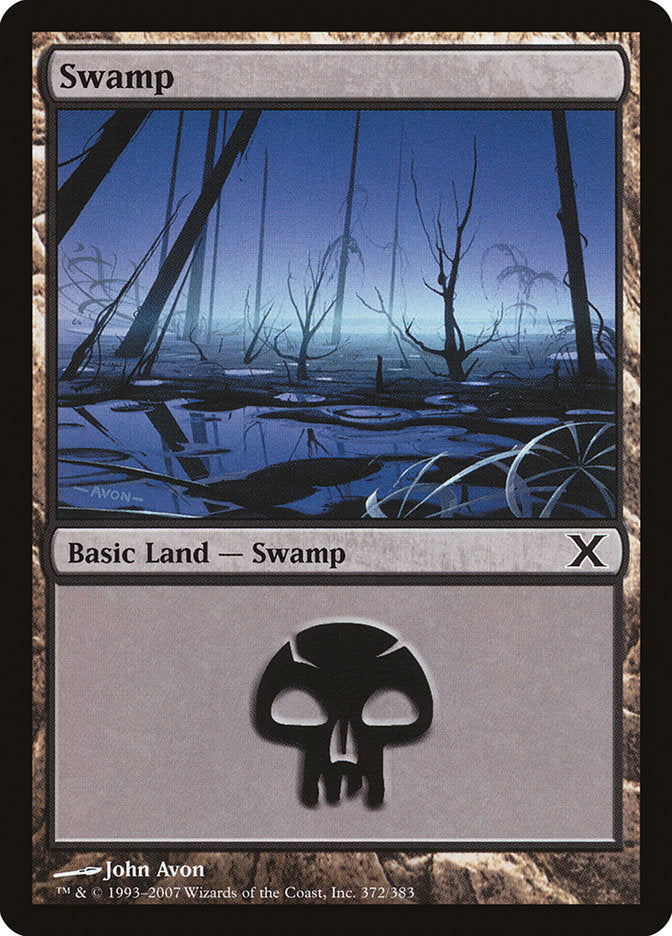 Swamp (372) [Tenth Edition] | Yard's Games Ltd