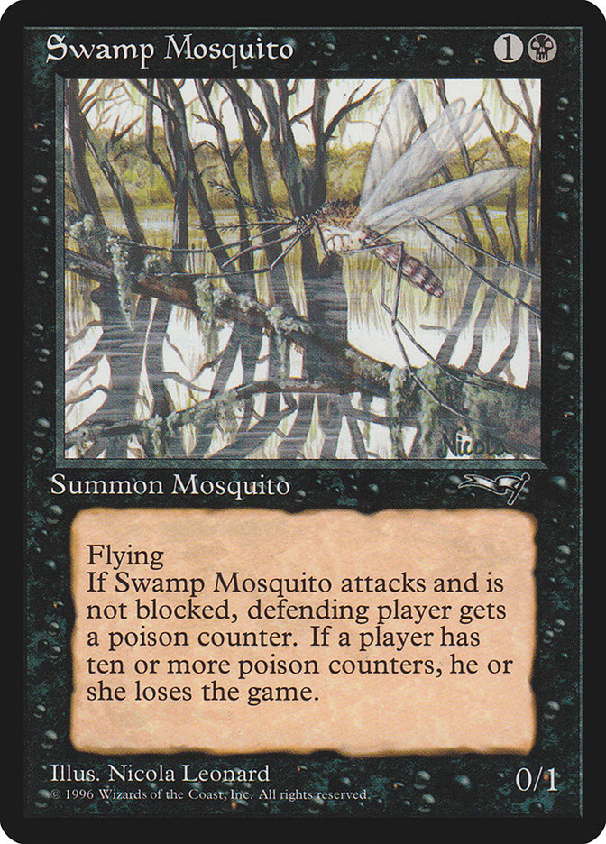Swamp Mosquito (Facing Side) [Alliances] | Yard's Games Ltd