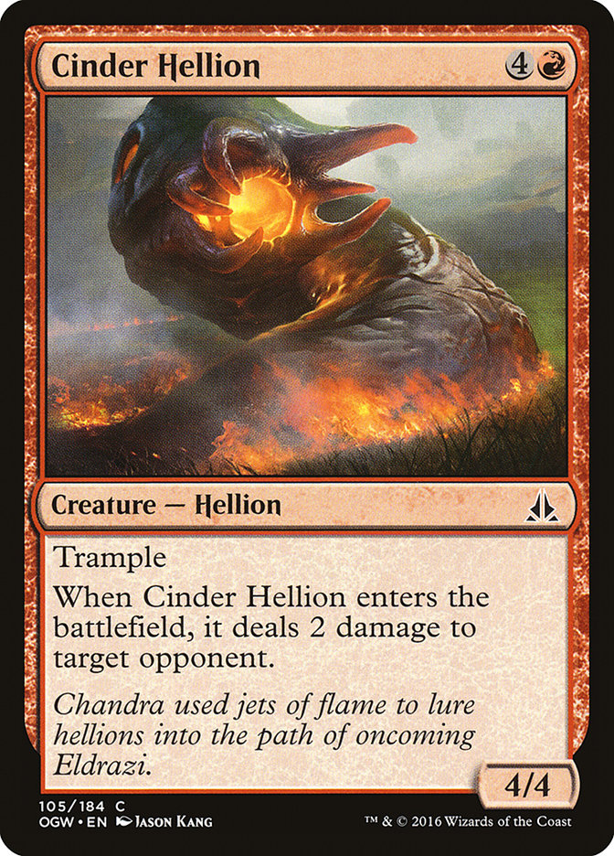 Cinder Hellion [Oath of the Gatewatch] | Yard's Games Ltd