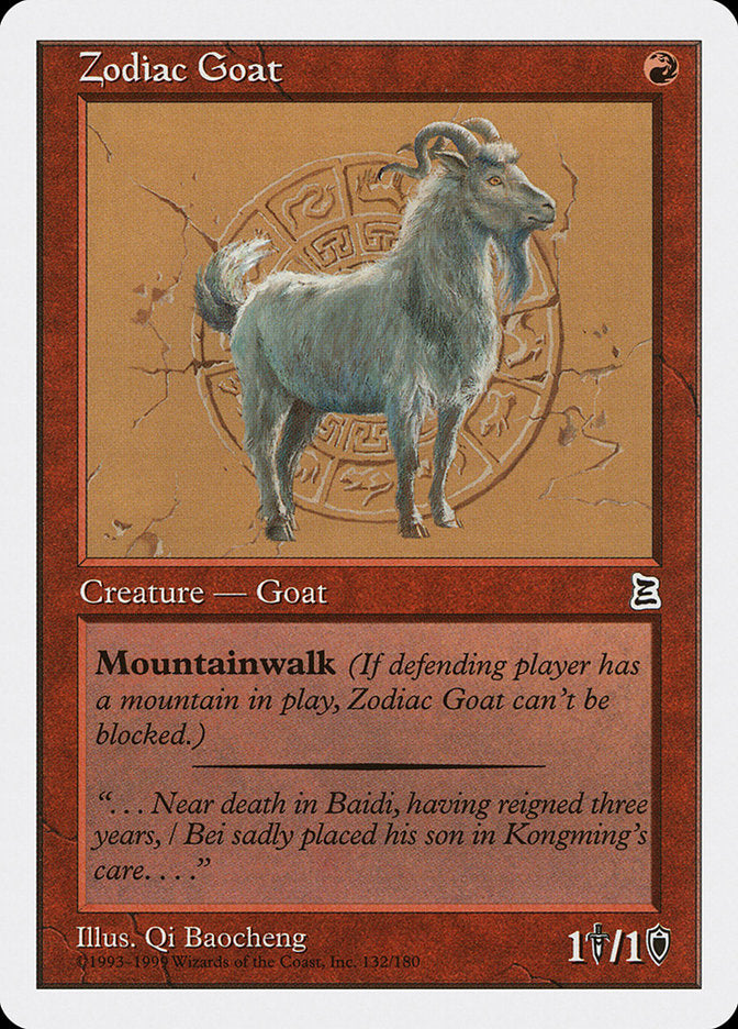 Zodiac Goat [Portal Three Kingdoms] | Yard's Games Ltd