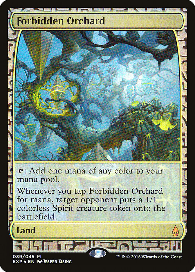 Forbidden Orchard [Zendikar Expeditions] | Yard's Games Ltd