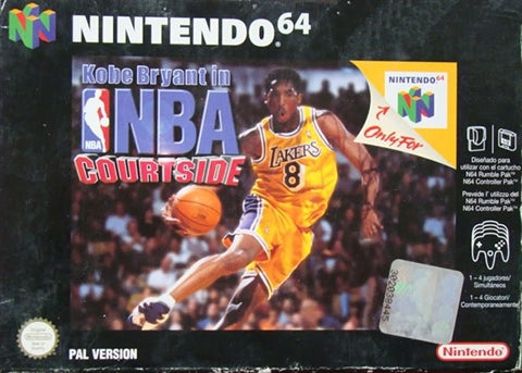 Kobe Bryant in NBA Courtside - N64 [Boxed] | Yard's Games Ltd