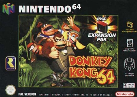Donkey Kong 64 - N64 [Boxed] | Yard's Games Ltd