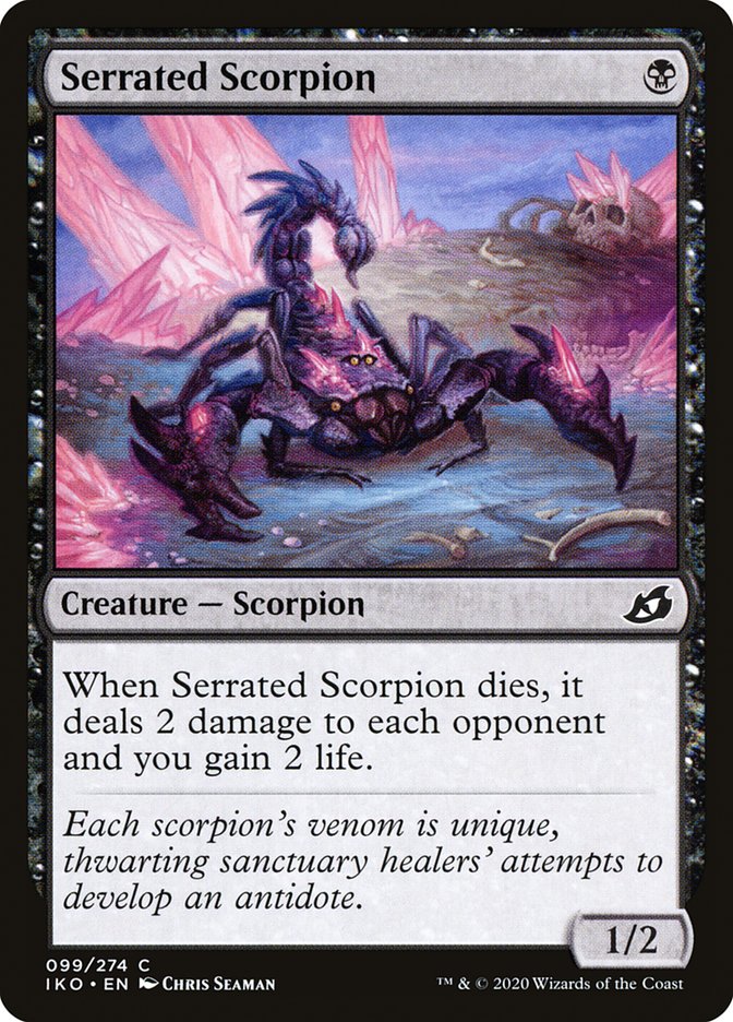 Serrated Scorpion [Ikoria: Lair of Behemoths] | Yard's Games Ltd