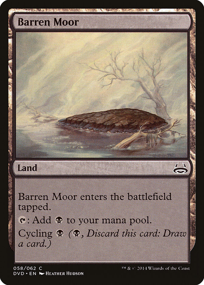Barren Moor (Divine vs. Demonic) [Duel Decks Anthology] | Yard's Games Ltd