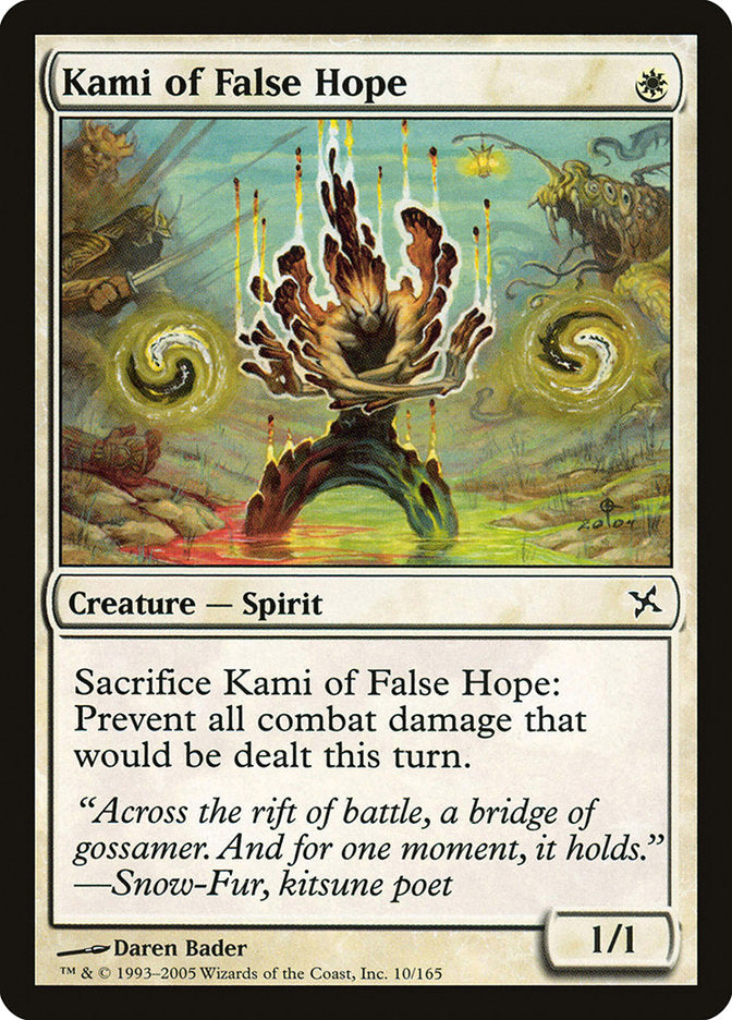 Kami of False Hope [Betrayers of Kamigawa] | Yard's Games Ltd