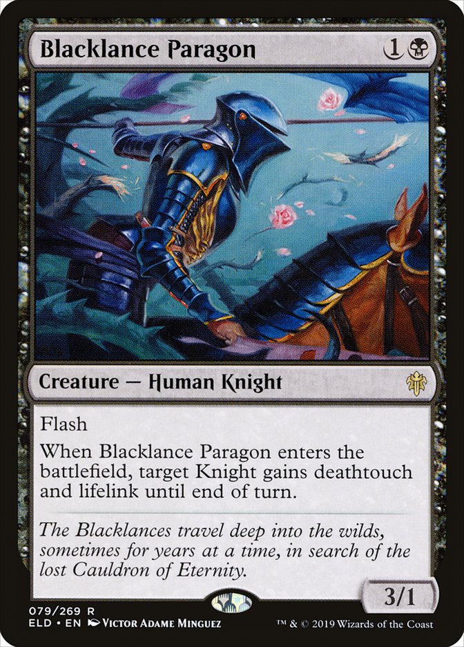 Blacklance Paragon [Throne of Eldraine] | Yard's Games Ltd