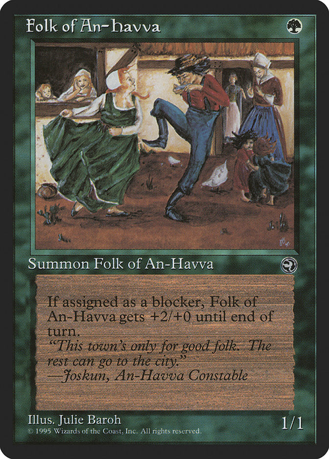 Folk of An-Havva (Joskun Flavor Text) [Homelands] | Yard's Games Ltd