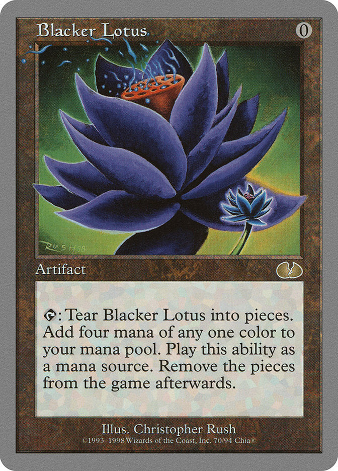 Blacker Lotus [Unglued] | Yard's Games Ltd