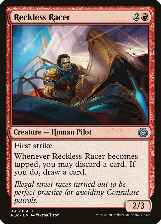 Reckless Racer [Aether Revolt] | Yard's Games Ltd