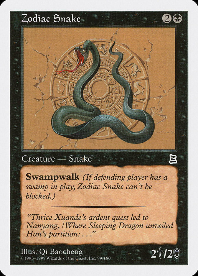 Zodiac Snake [Portal Three Kingdoms] | Yard's Games Ltd