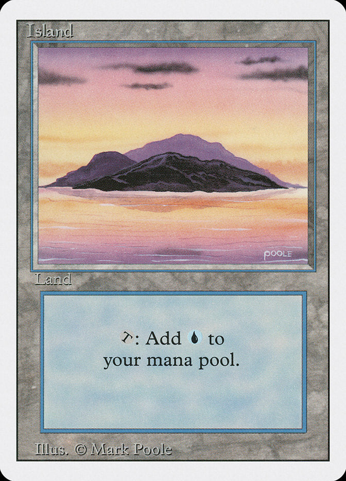 Island (Sunset / Signature on Right) [Revised Edition] | Yard's Games Ltd