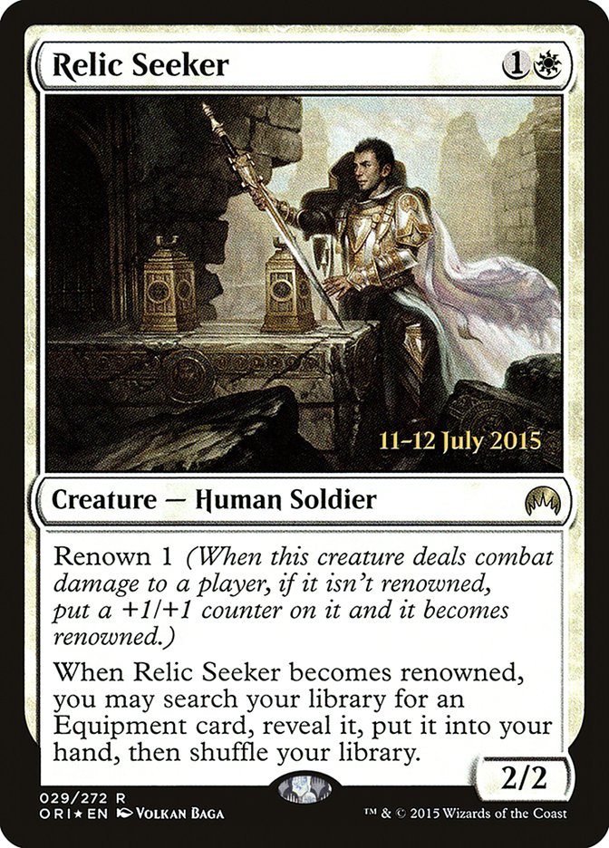 Relic Seeker [Magic Origins Prerelease Promos] | Yard's Games Ltd