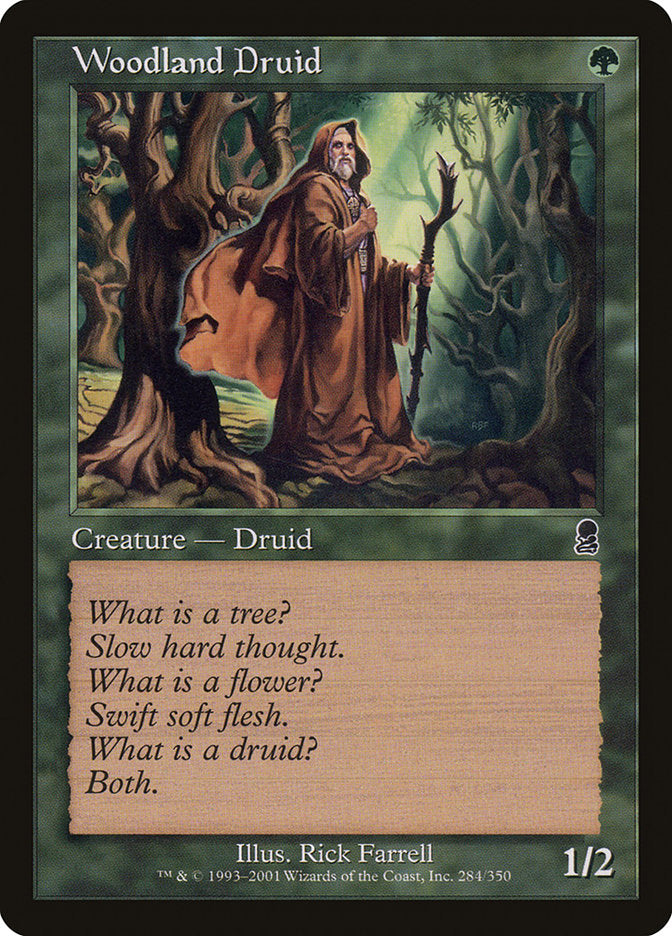 Woodland Druid [Odyssey] | Yard's Games Ltd