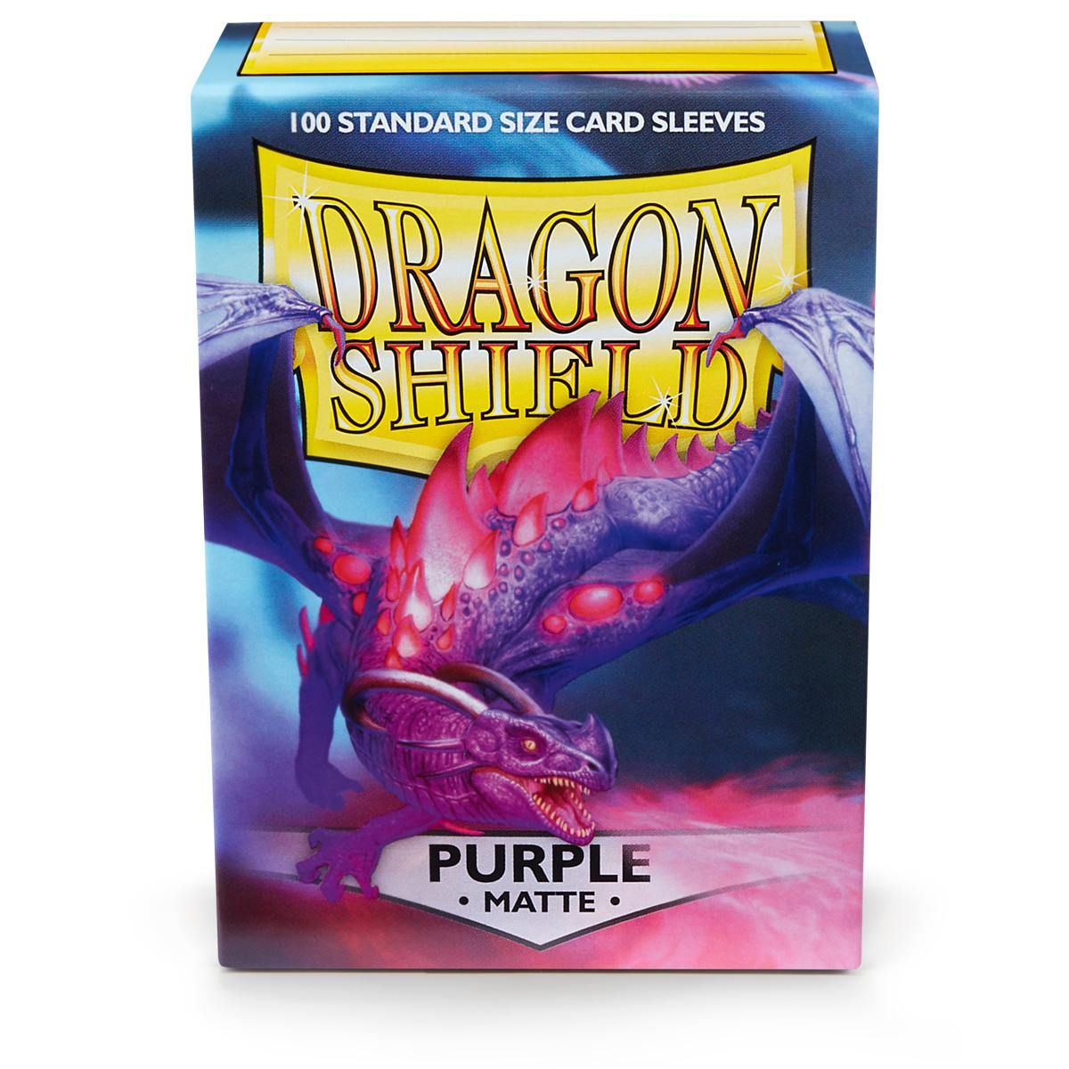 Dragon Shield: Standard 100ct Sleeves - Purple (Matte) | Yard's Games Ltd